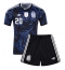 Maillot de football Réplique Argentina Alexis Mac Allister #20 Extérieur Enfant Mondial 2026 Manche Courte (+ Pantalon court)