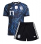 Maillot de football Réplique Argentina Giuliano Simeone #17 Extérieur Enfant Mondial 2026 Manche Courte (+ Pantalon court)