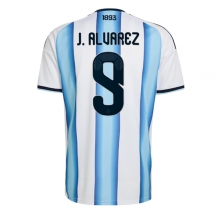 Maillot de football Réplique Argentina Julian Alvarez #9 Domicile Mondial 2026 Manche Courte