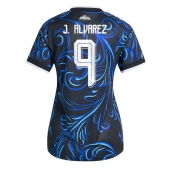 Maillot de football Réplique Argentina Julian Alvarez #9 Extérieur Femme Mondial 2026 Manche Courte