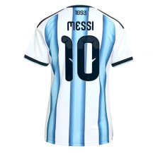 Maillot de football Réplique Argentina Lionel Messi #10 Domicile Femme Mondial 2026 Manche Courte