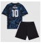 Maillot de football Réplique Argentina Lionel Messi #10 Extérieur Enfant Mondial 2026 Manche Courte (+ Pantalon court)