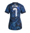 Maillot de football Réplique Argentina Rodrigo De Paul #7 Extérieur Femme Mondial 2026 Manche Courte