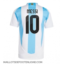 Maillot de football Réplique Argentine Lionel Messi #10 Domicile Copa America 2024 Manche Courte