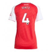 Maillot de football Réplique Arsenal Ben White #4 Domicile Femme 2025-26 Manche Courte