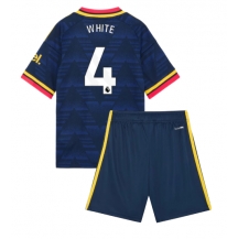 Maillot de football Réplique Arsenal Ben White #4 Extérieur Enfant 2026-27 Manche Courte (+ Pantalon court)