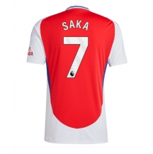 Maillot de football Réplique Arsenal Bukayo Saka #7 Domicile 2024-25 Manche Courte