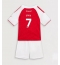 Maillot de football Réplique Arsenal Bukayo Saka #7 Domicile Enfant 2025-26 Manche Courte (+ Pantalon court)