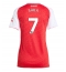 Maillot de football Réplique Arsenal Bukayo Saka #7 Domicile Femme 2025-26 Manche Courte
