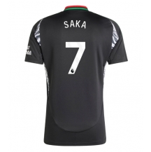 Maillot de football Réplique Arsenal Bukayo Saka #7 Extérieur 2024-25 Manche Courte