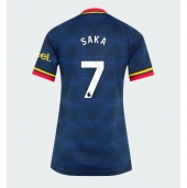 Maillot de football Réplique Arsenal Bukayo Saka #7 Extérieur Femme 2026-27 Manche Courte