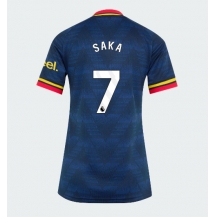 Maillot de football Réplique Arsenal Bukayo Saka #7 Extérieur Femme 2026-27 Manche Courte