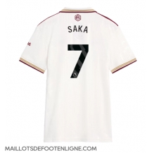 Maillot de football Réplique Arsenal Bukayo Saka #7 Troisième Femme 2025-26 Manche Courte