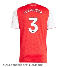 Maillot de football Réplique Arsenal Cristhian Mosquera #3 Domicile 2025-26 Manche Courte