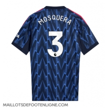 Maillot de football Réplique Arsenal Cristhian Mosquera #3 Extérieur 2025-26 Manche Courte