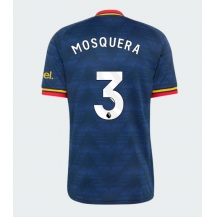 Maillot de football Réplique Arsenal Cristhian Mosquera #3 Extérieur 2026-27 Manche Courte