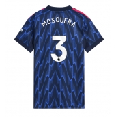 Maillot de football Réplique Arsenal Cristhian Mosquera #3 Extérieur Femme 2025-26 Manche Courte
