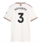 Maillot de football Réplique Arsenal Cristhian Mosquera #3 Troisième Femme 2025-26 Manche Courte