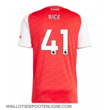 Maillot de football Réplique Arsenal Declan Rice #41 Domicile 2025-26 Manche Courte