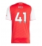 Maillot de football Réplique Arsenal Declan Rice #41 Domicile 2025-26 Manche Courte