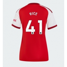 Maillot de football Réplique Arsenal Declan Rice #41 Domicile Femme 2026-27 Manche Courte