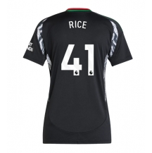 Maillot de football Réplique Arsenal Declan Rice #41 Extérieur Femme 2024-25 Manche Courte