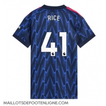 Maillot de football Réplique Arsenal Declan Rice #41 Extérieur Femme 2025-26 Manche Courte
