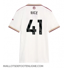 Maillot de football Réplique Arsenal Declan Rice #41 Troisième Femme 2025-26 Manche Courte
