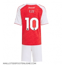 Maillot de football Réplique Arsenal Eberechi Eze #10 Domicile Enfant 2025-26 Manche Courte (+ Pantalon court)