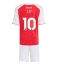 Maillot de football Réplique Arsenal Eberechi Eze #10 Domicile Enfant 2025-26 Manche Courte (+ Pantalon court)