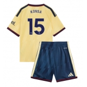 Maillot de football Réplique Arsenal Ezri Konsa #15 Troisième Enfant 2026-27 Manche Courte (+ Pantalon court)