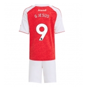 Maillot de football Réplique Arsenal Gabriel Jesus #9 Domicile Enfant 2025-26 Manche Courte (+ Pantalon court)