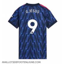 Maillot de football Réplique Arsenal Gabriel Jesus #9 Extérieur Femme 2025-26 Manche Courte