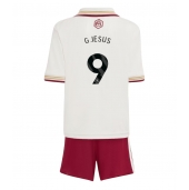 Maillot de football Réplique Arsenal Gabriel Jesus #9 Troisième Enfant 2025-26 Manche Courte (+ Pantalon court)