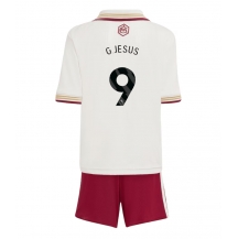 Maillot de football Réplique Arsenal Gabriel Jesus #9 Troisième Enfant 2025-26 Manche Courte (+ Pantalon court)