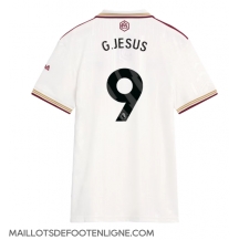 Maillot de football Réplique Arsenal Gabriel Jesus #9 Troisième Femme 2025-26 Manche Courte