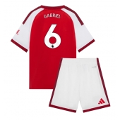 Maillot de football Réplique Arsenal Gabriel Magalhaes #6 Domicile Enfant 2026-27 Manche Courte (+ Pantalon court)