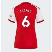 Maillot de football Réplique Arsenal Gabriel Magalhaes #6 Domicile Femme 2026-27 Manche Courte