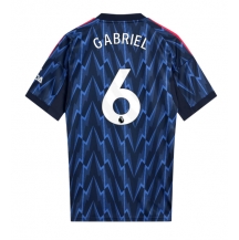 Maillot de football Réplique Arsenal Gabriel Magalhaes #6 Extérieur 2025-26 Manche Courte