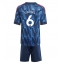 Maillot de football Réplique Arsenal Gabriel Magalhaes #6 Extérieur Enfant 2025-26 Manche Courte (+ Pantalon court)
