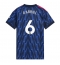 Maillot de football Réplique Arsenal Gabriel Magalhaes #6 Extérieur Femme 2025-26 Manche Courte