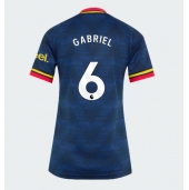 Maillot de football Réplique Arsenal Gabriel Magalhaes #6 Extérieur Femme 2026-27 Manche Courte