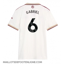 Maillot de football Réplique Arsenal Gabriel Magalhaes #6 Troisième Femme 2025-26 Manche Courte