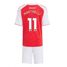 Maillot de football Réplique Arsenal Gabriel Martinelli #11 Domicile Enfant 2025-26 Manche Courte (+ Pantalon court)