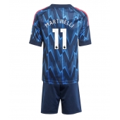 Maillot de football Réplique Arsenal Gabriel Martinelli #11 Extérieur Enfant 2025-26 Manche Courte (+ Pantalon court)