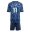 Maillot de football Réplique Arsenal Gabriel Martinelli #11 Extérieur Enfant 2025-26 Manche Courte (+ Pantalon court)