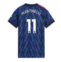 Maillot de football Réplique Arsenal Gabriel Martinelli #11 Extérieur Femme 2025-26 Manche Courte