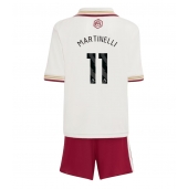 Maillot de football Réplique Arsenal Gabriel Martinelli #11 Troisième Enfant 2025-26 Manche Courte (+ Pantalon court)