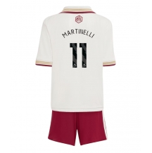 Maillot de football Réplique Arsenal Gabriel Martinelli #11 Troisième Enfant 2025-26 Manche Courte (+ Pantalon court)