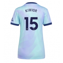 Maillot de football Réplique Arsenal Jakub Kiwior #15 Troisième Femme 2024-25 Manche Courte